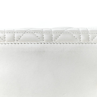 Christian Dior Lambskin Cannage Large Lady Dior Light Beige 12 of 35