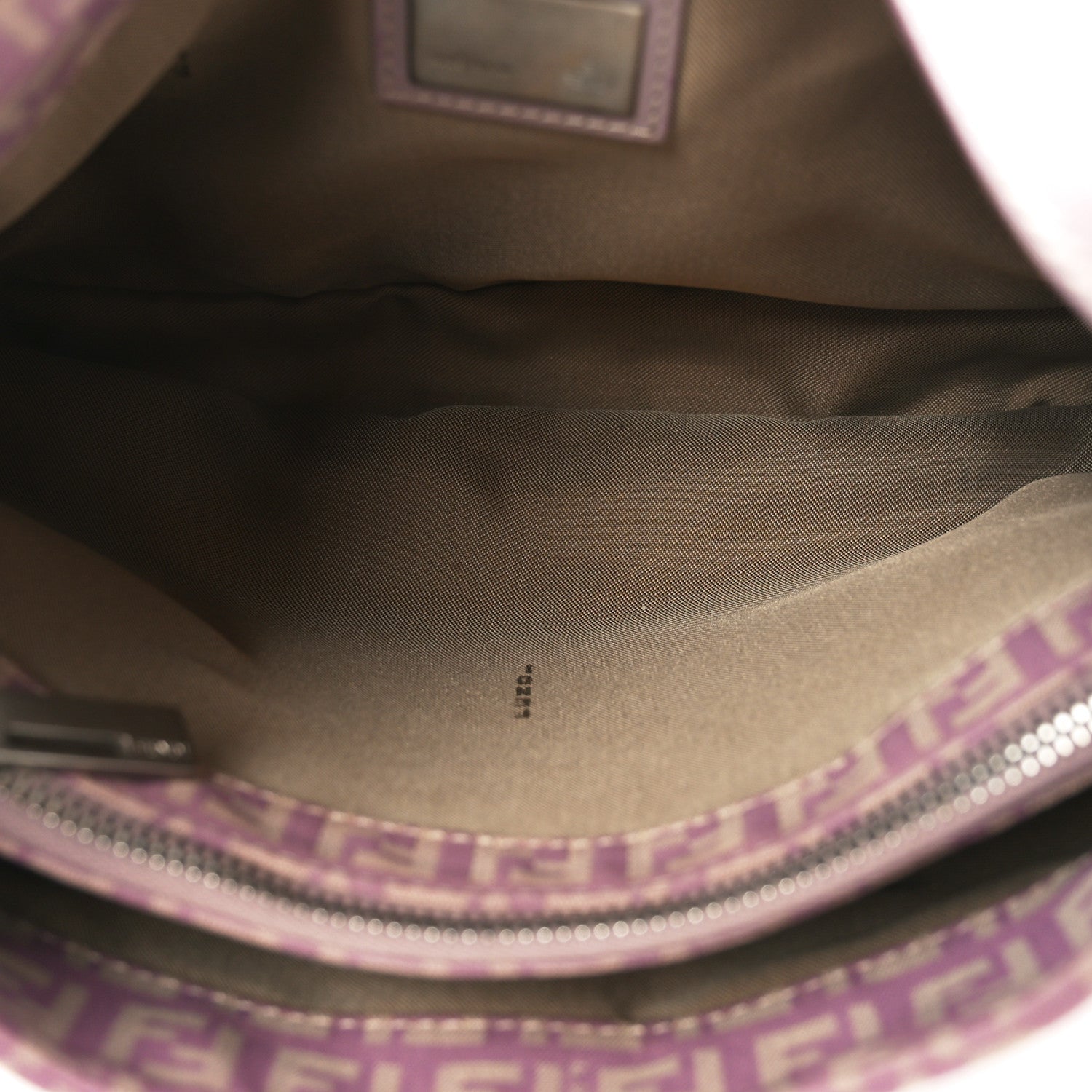 Fendi Zucchino Cuoio Hobo Lilla 5 of 10