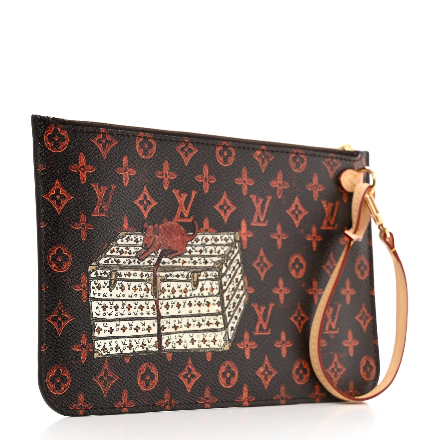 Catogram Neverfull MM GM Pochette Marron
