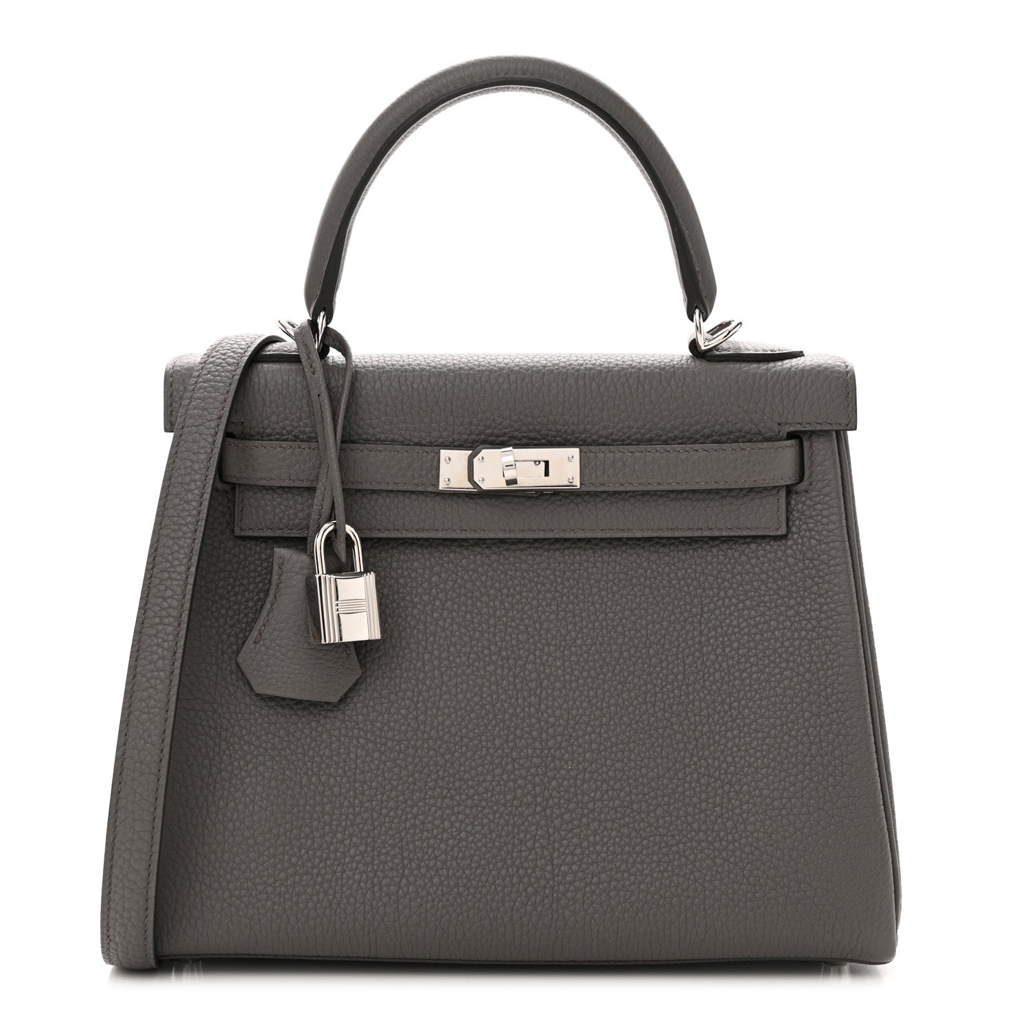 Hermes Togo Kelly Retourne 25 Etain 1 of 11