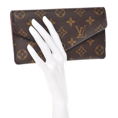 Louis Vuitton Monogram Jeanne Wallet Fuchsia 2 of 10