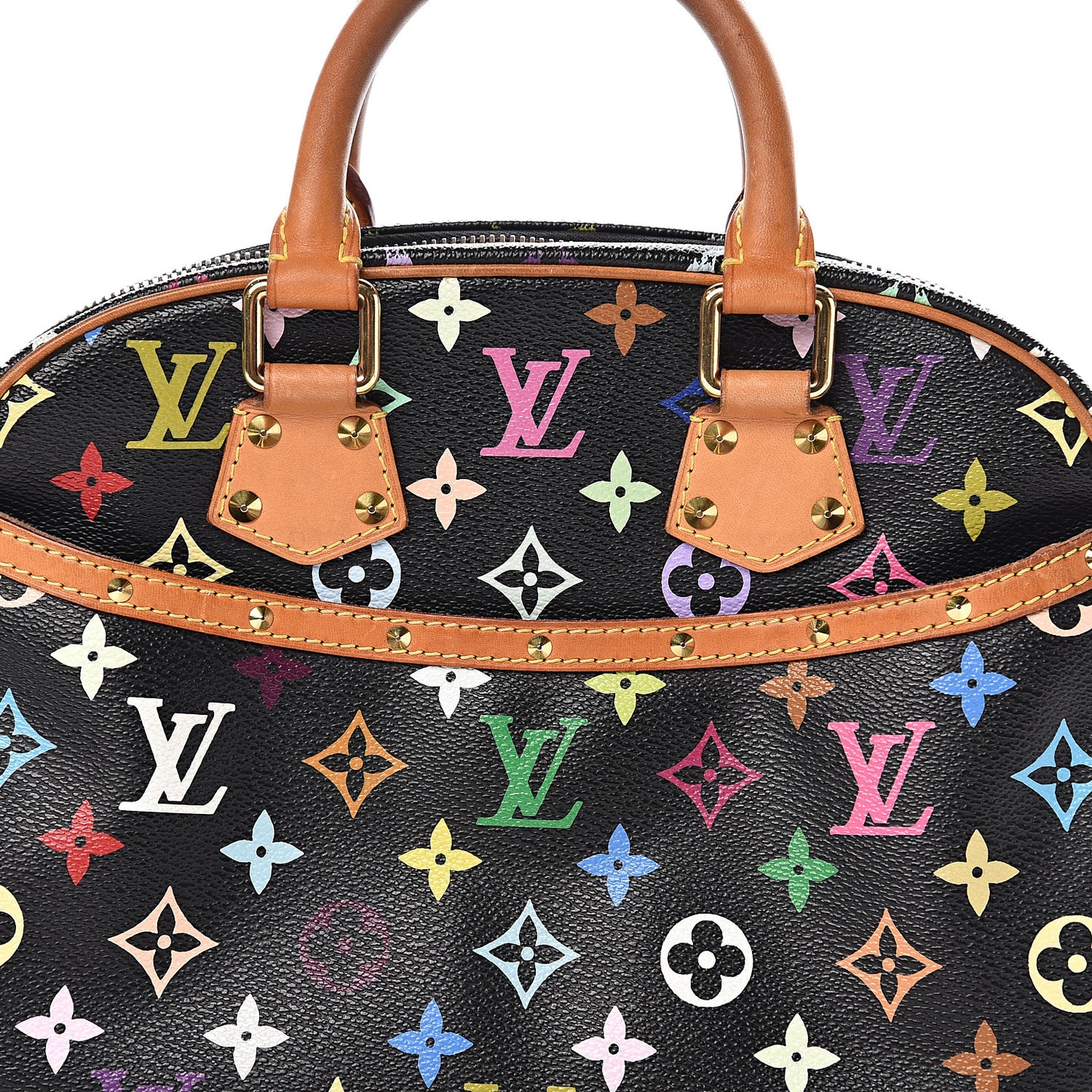 Monogram Multicolor Trouville Black