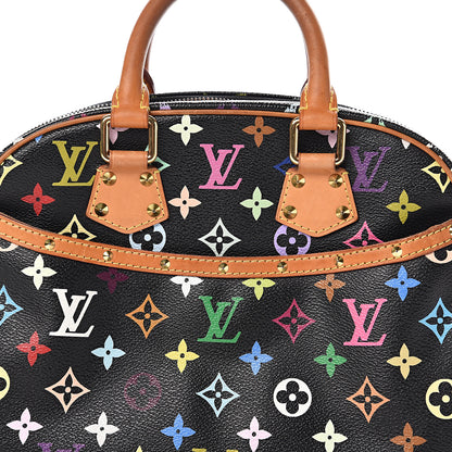 Louis Vuitton Monogram Multicolor Trouville Black 10 of 10