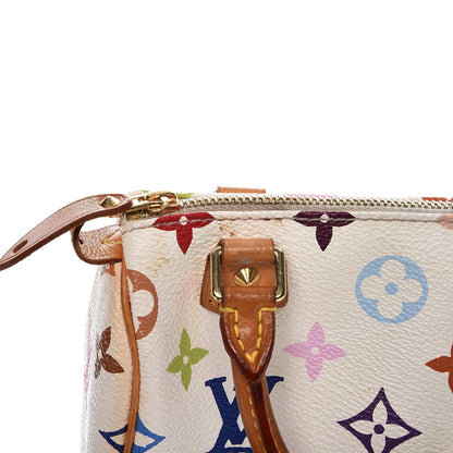 Louis Vuitton Monogram Multicolor Mini Sac HL Speedy White 12 of 13