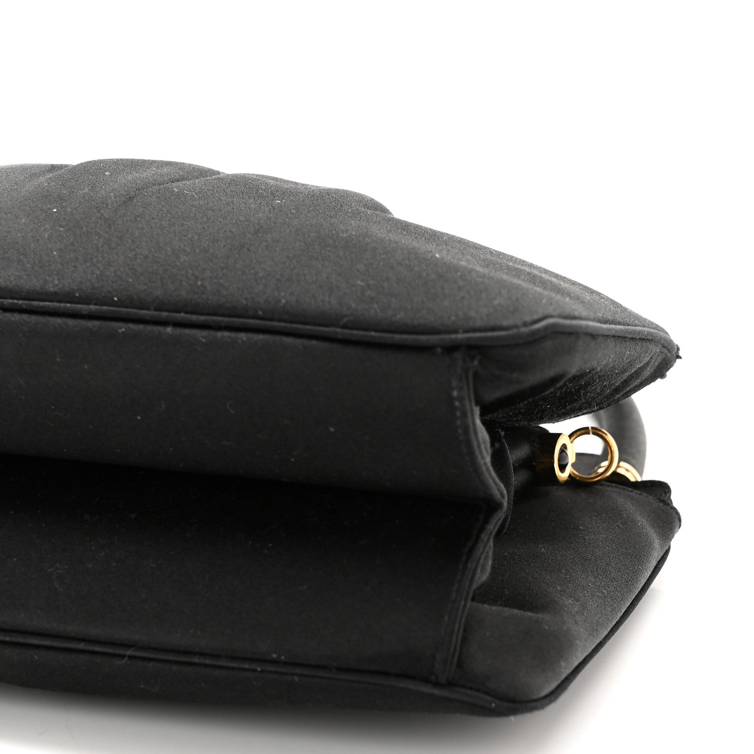 Judith Leiber Swarovski Crystal Satin Evening Bag Black 7 of 10