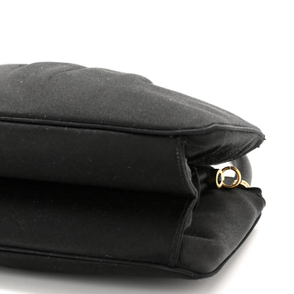 Judith Leiber Swarovski Crystal Satin Evening Bag Black 7 of 10