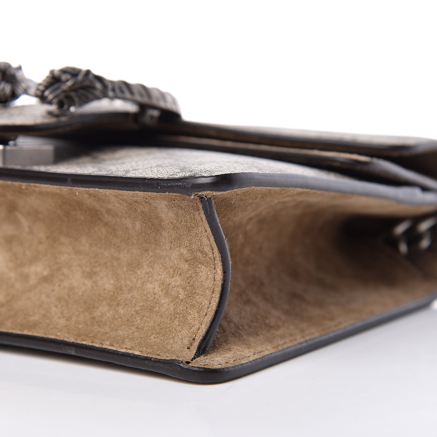 Gucci GG Supreme Monogram Mini Dionysus Shoulder Bag Taupe 9 of 12