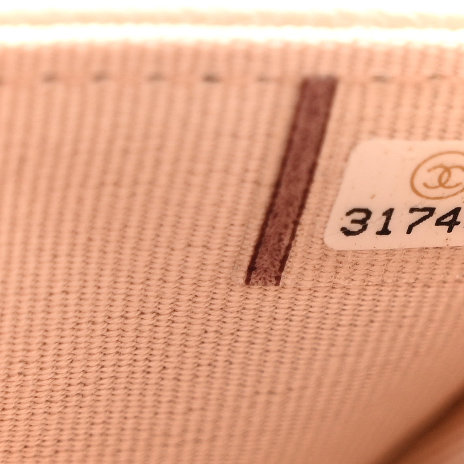 Chanel Caviar Quilted Flap Card Holder Wallet Light Beige 8 of 9