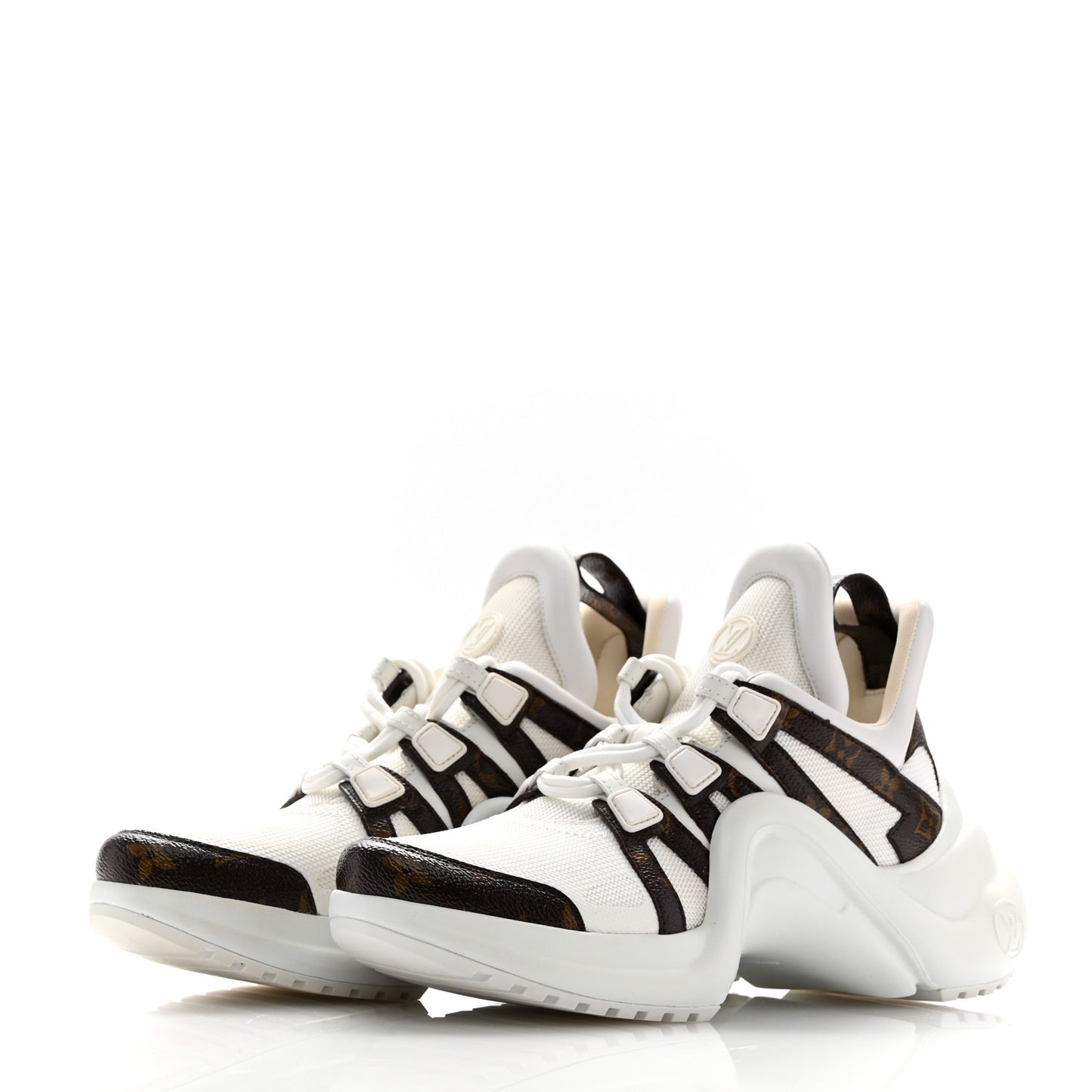 Patent Monogram LV Archlight Sneakers 39 White