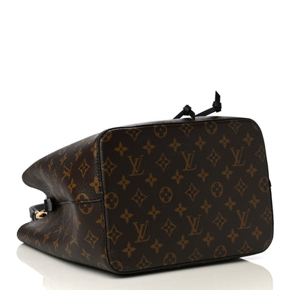 Louis Vuitton Monogram Neonoe MM Black 4 of 8