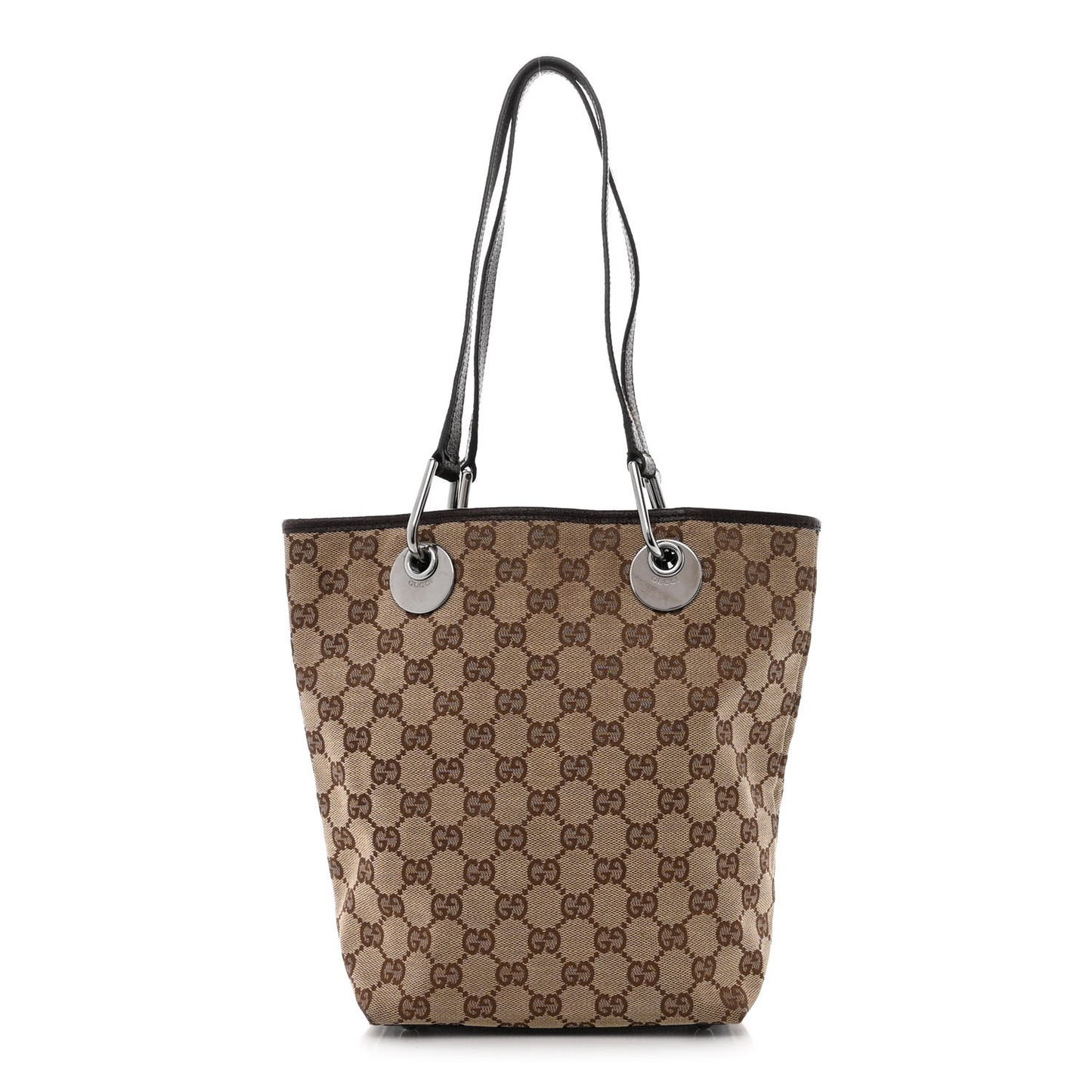 Monogram Small Eclipse Tote Brown