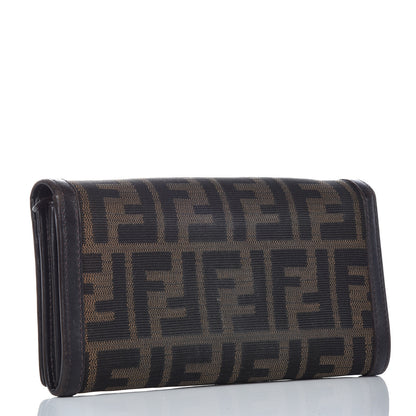 Fendi Zucca Continental Wallet Tobacco 3 of 17