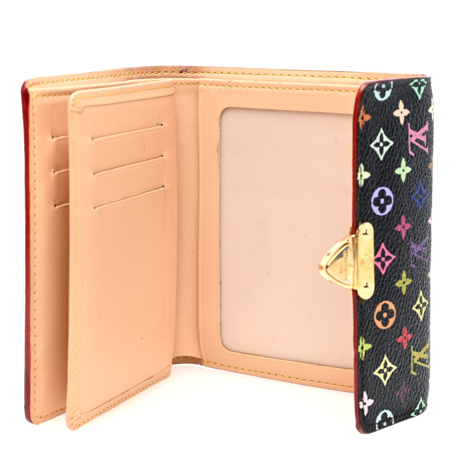 Louis Vuitton Monogram Multicolor Koala Wallet Black 5 of 7