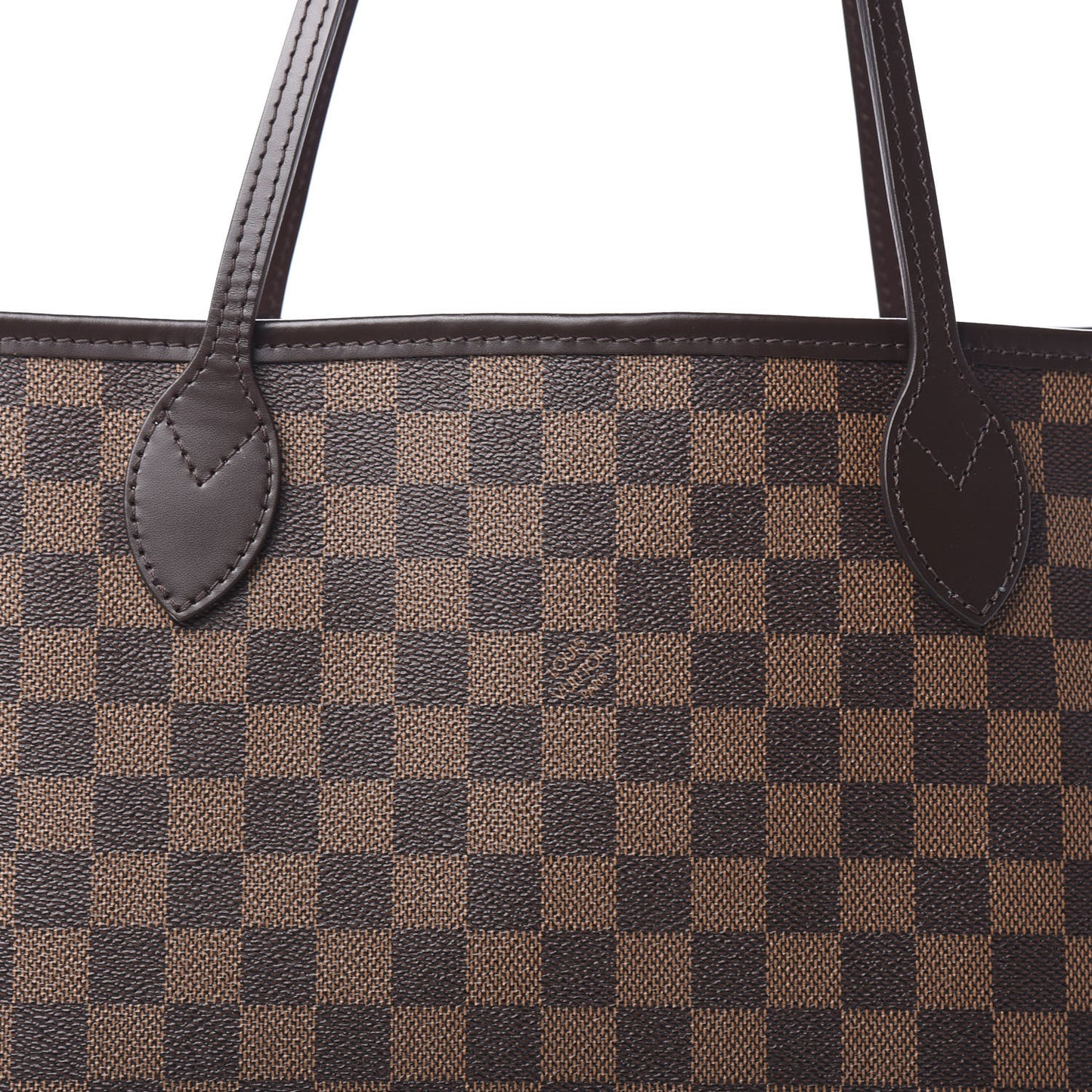 Damier Ebene Neo Neverfull MM Rose Ballerine
