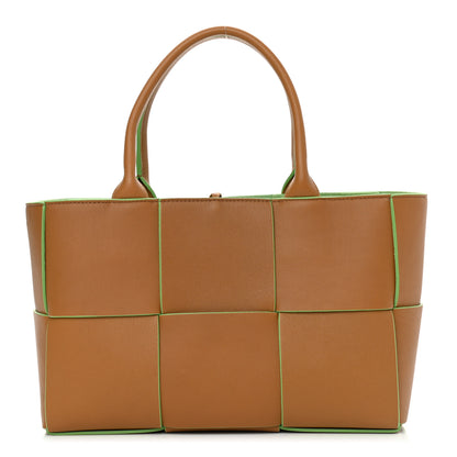 Bottega Veneta Nappa Intrecciato Small Arco Tote Carmel Pistachio 3 of 9