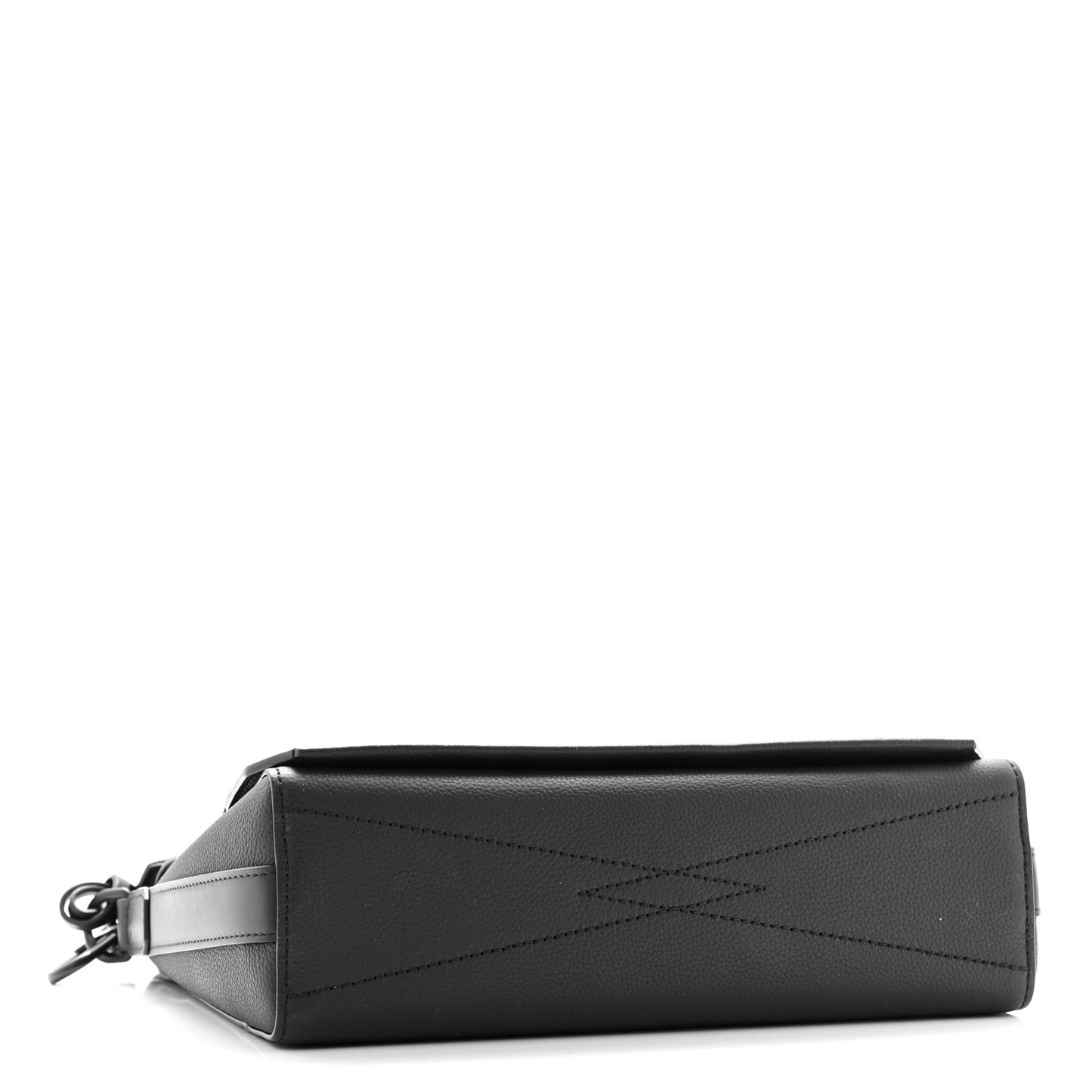 Calfskin Aerogram Messenger Black