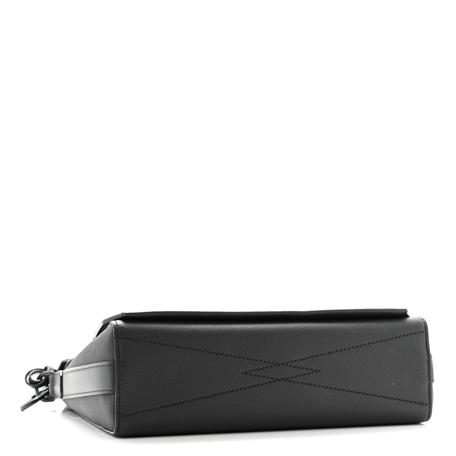 Louis Vuitton Calfskin Aerogram Messenger Black 4 of 10