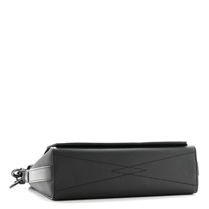 Louis Vuitton Calfskin Aerogram Messenger Black 4 of 10