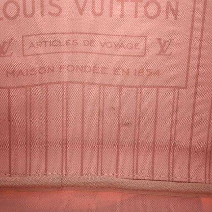 Louis Vuitton Damier Azur Tahitienne Neverfull MM 17 of 18