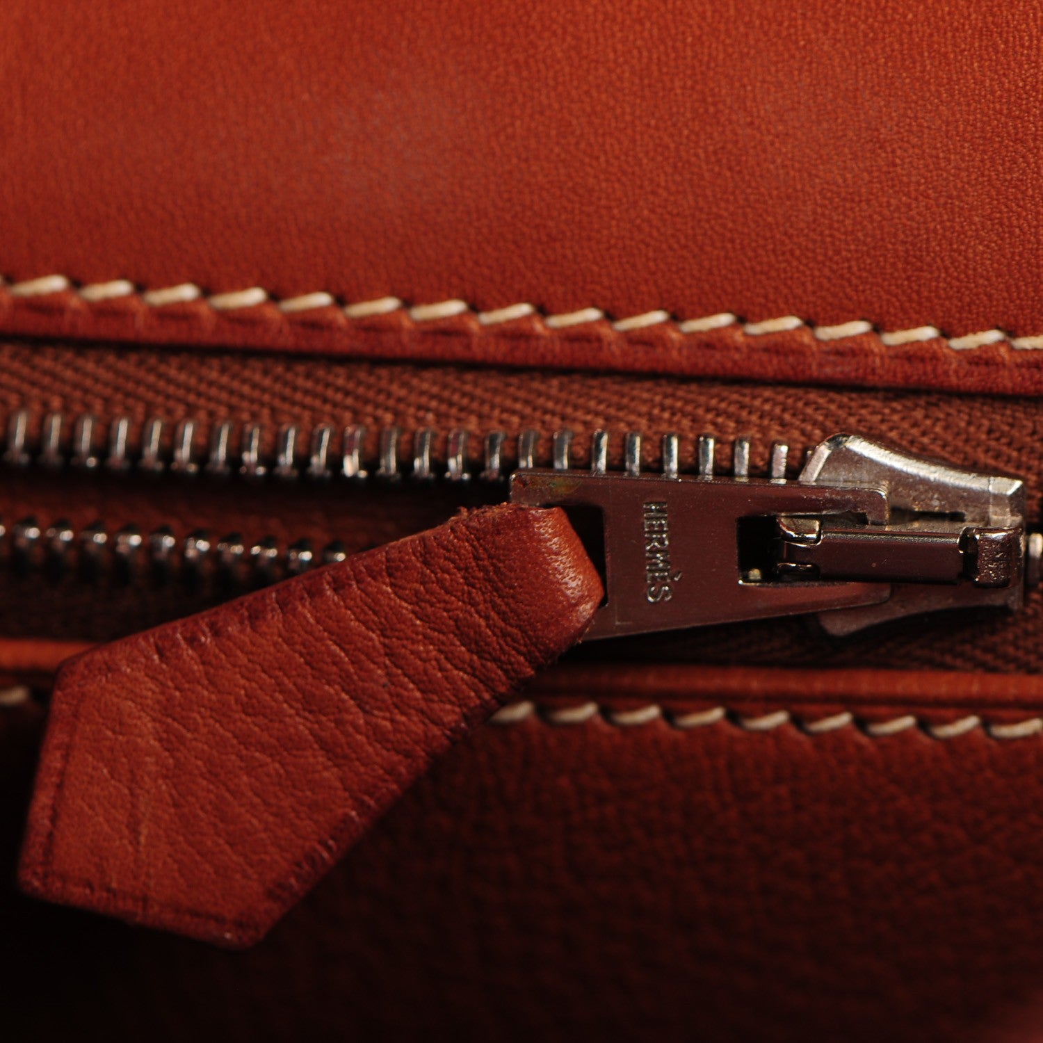 Hermes Natural Barenia Kelly Retourne 35 Fauve 10 of 23