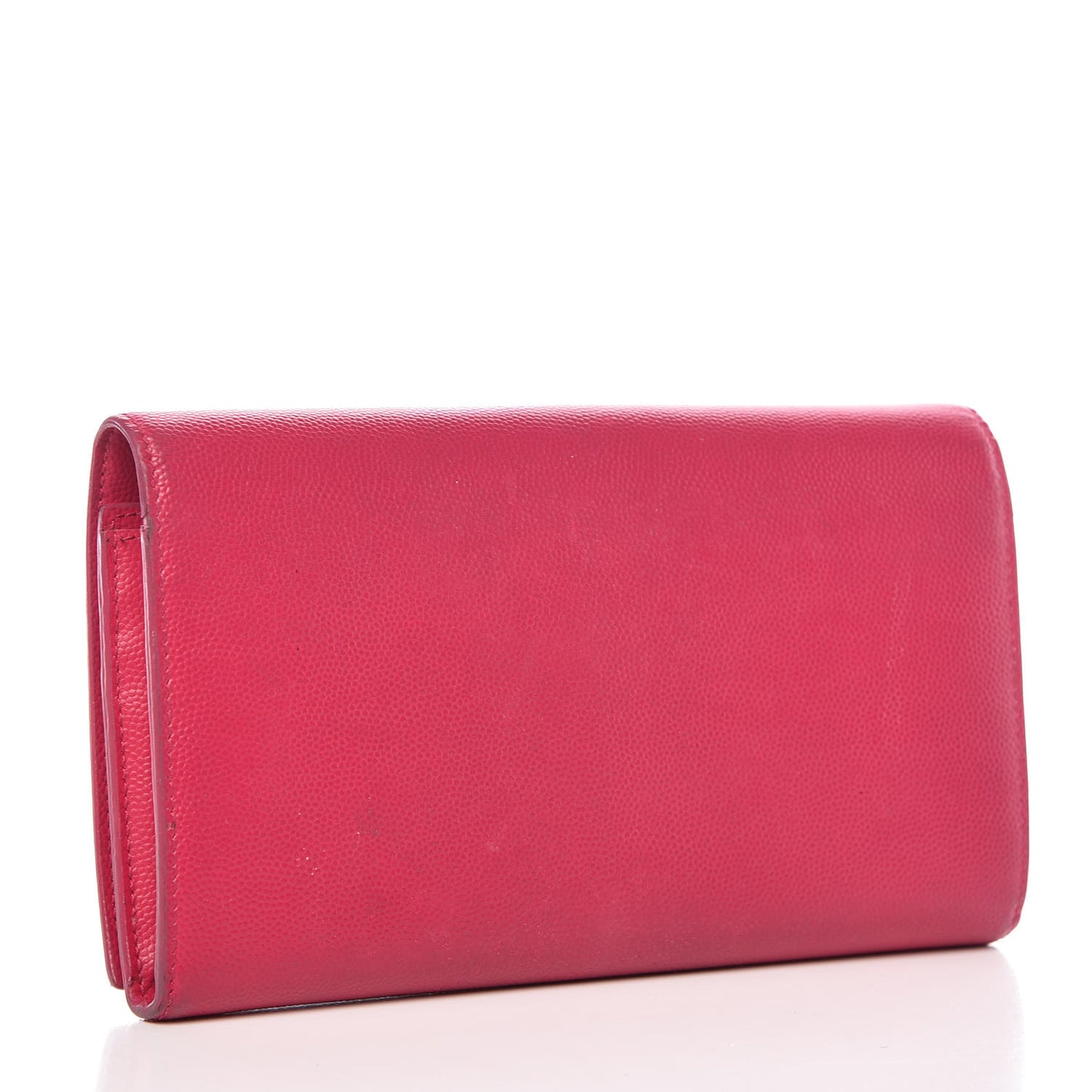 Grain De Poudre Classic Monogram Cassandre Wallet Fuchsia