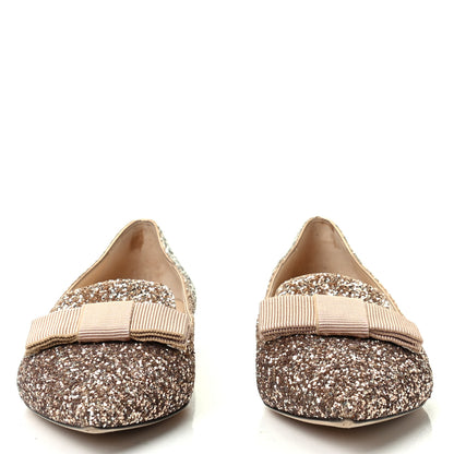 Jimmy Choo Glitter Degrade Gala Viola Flats 38 2 of 7