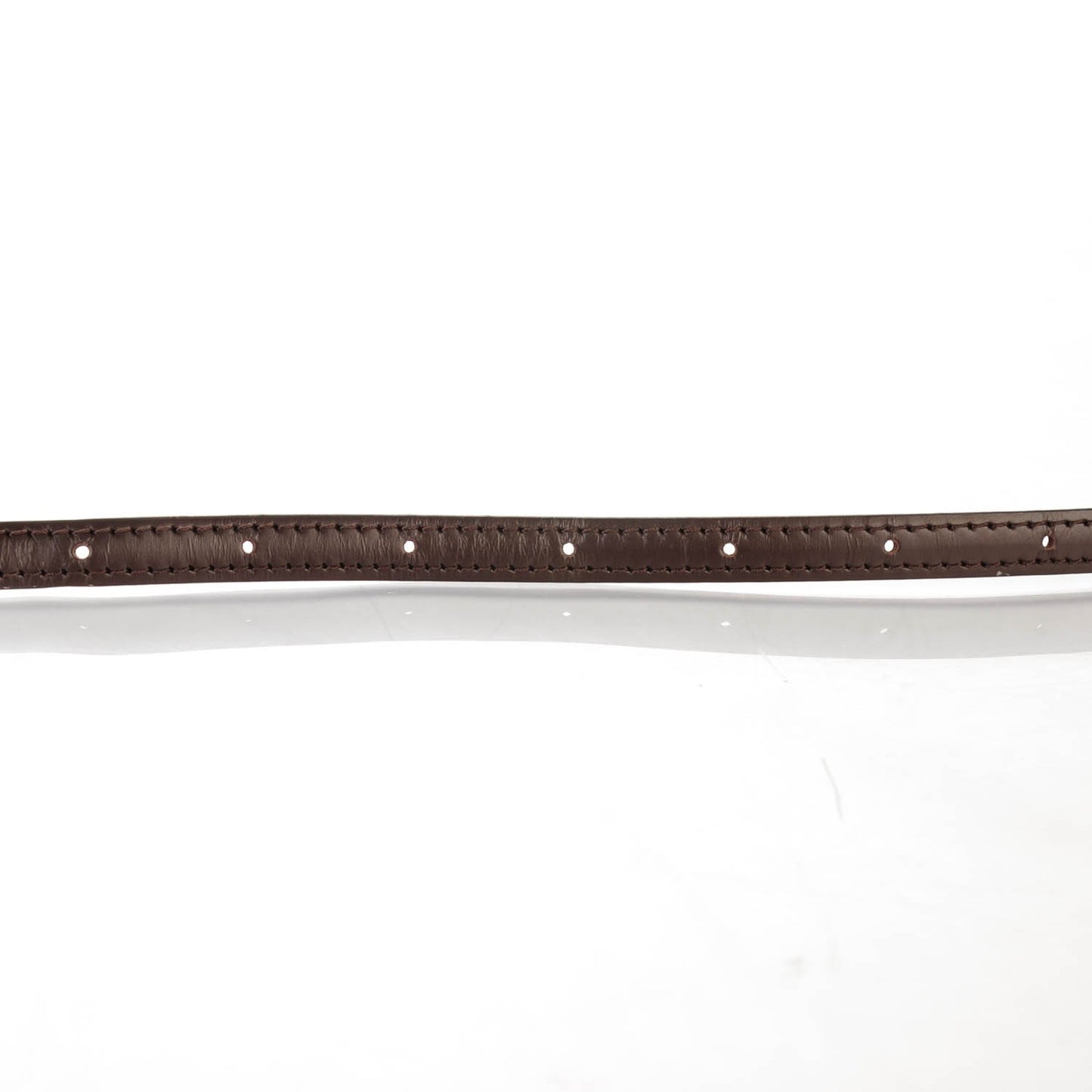 Calfskin 12mm Adjustable Shoulder Strap Brown