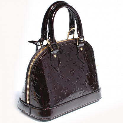 Louis Vuitton Vernis Alma BB Amarante 3 of 7