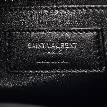 Saint Laurent Calfskin Love Patchwork Small Sac De Jour Black 7 of 10
