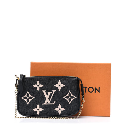 Louis Vuitton Empreinte Monogram Giant Mini Pochette Accessories Black 9 of 9