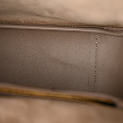 Saint Laurent Smooth Calfskin Small Le 5 A 7 Soft Hobo Dusty Grey 12 of 13