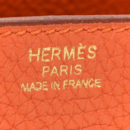 Hermes Togo Birkin 30 Orange 6 of 10