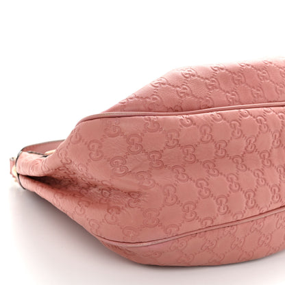 Gucci Guccissima Medium Sukey Hobo Rose 8 of 15