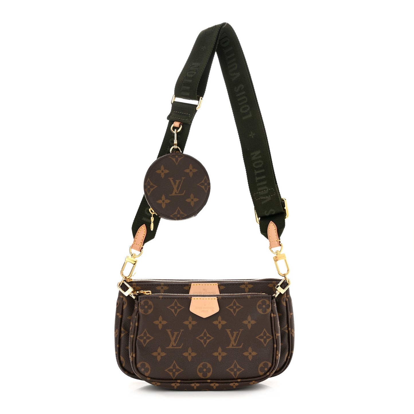 Monogram Multi Pochette Accessories Kaki