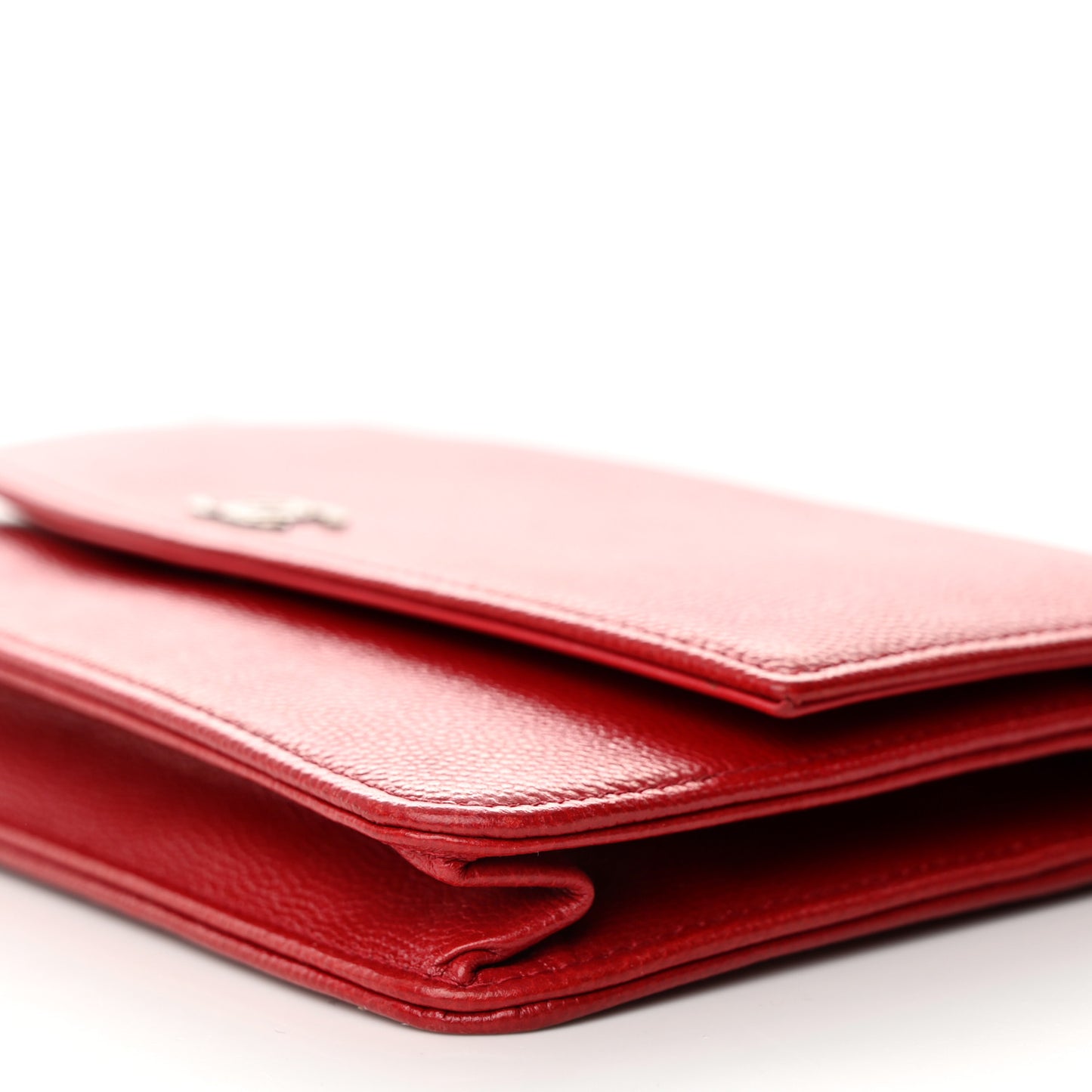 Caviar Sevruga Wallet on Chain WOC Red