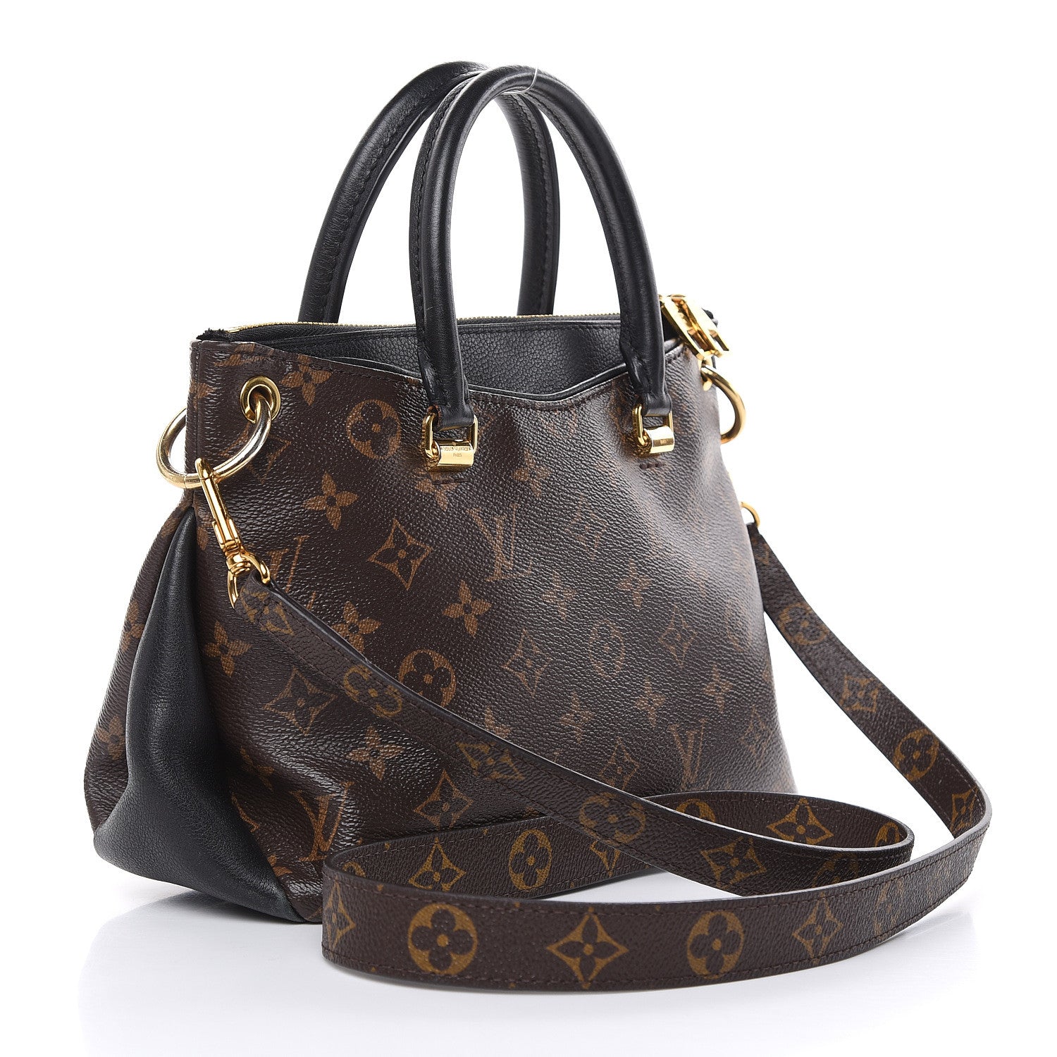 Louis Vuitton Monogram Pallas Full BB Black 3 of 13
