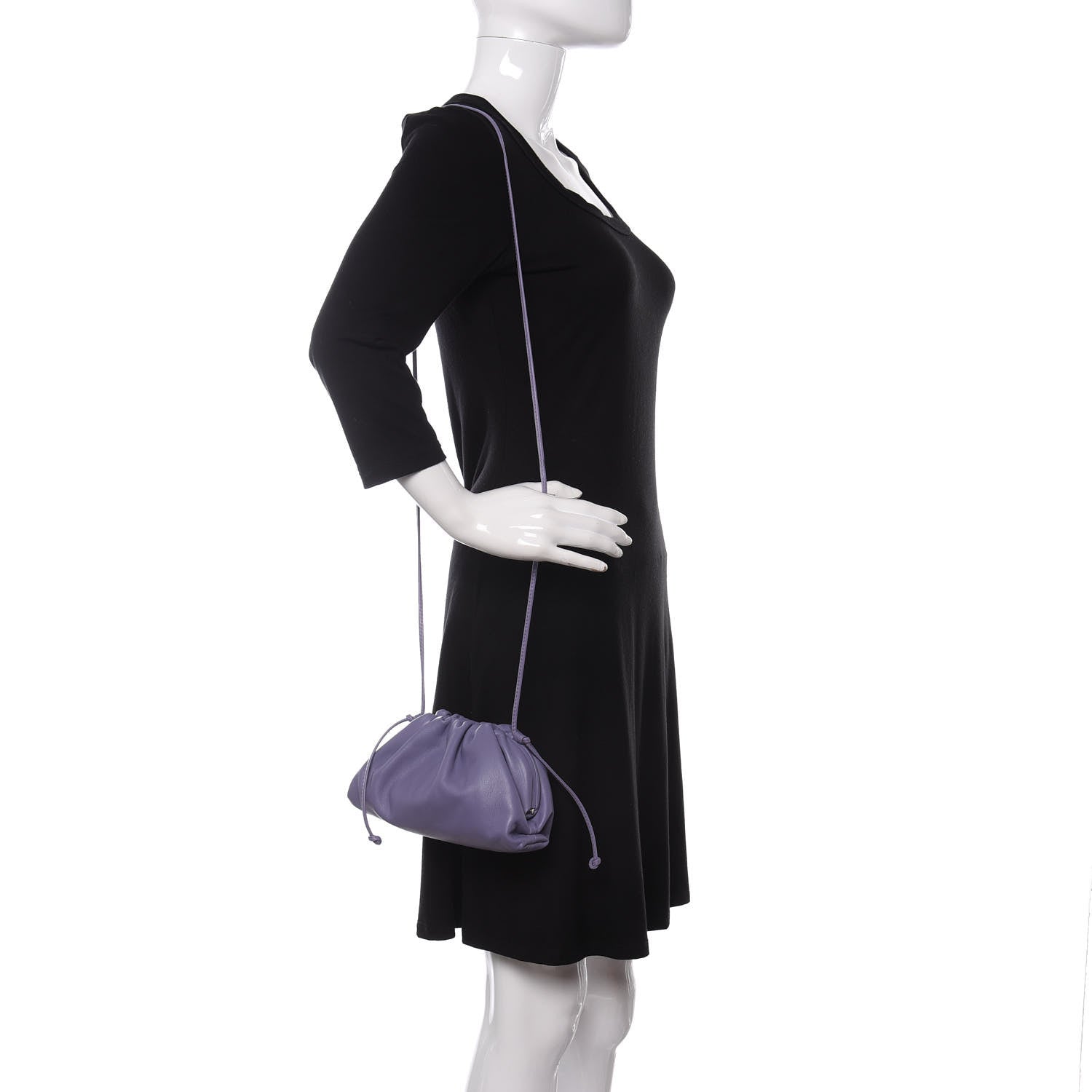 Bottega Veneta Butter Calfskin The Mini Pouch Lavender 2 of 10
