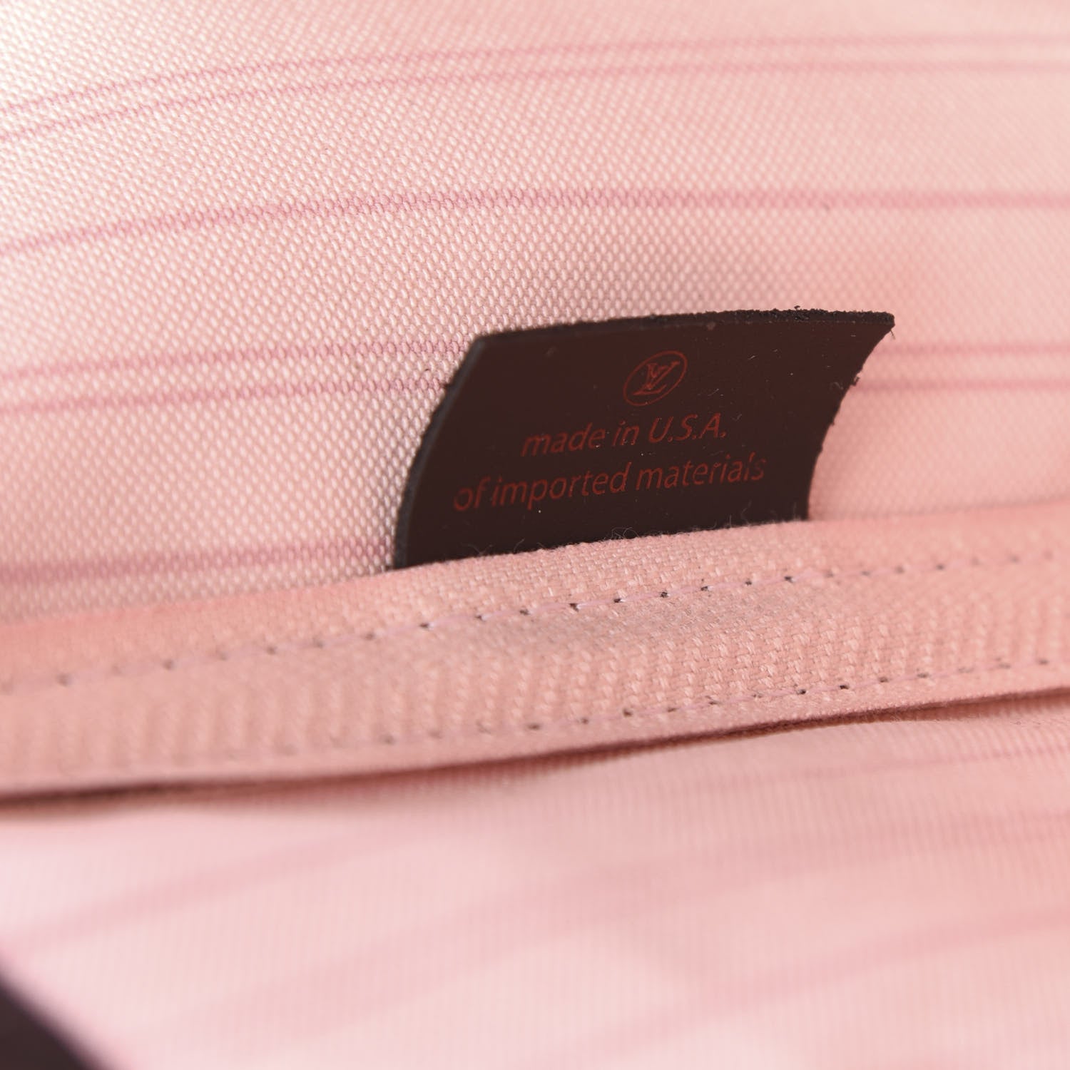 Louis Vuitton Damier Ebene Neo Neverfull MM Rose Ballerine 8 of 12