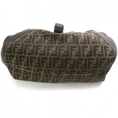 Fendi Zucca Nappa Nuvolata Vitello Tortuga Spy Tobacco Moro 4 of 12