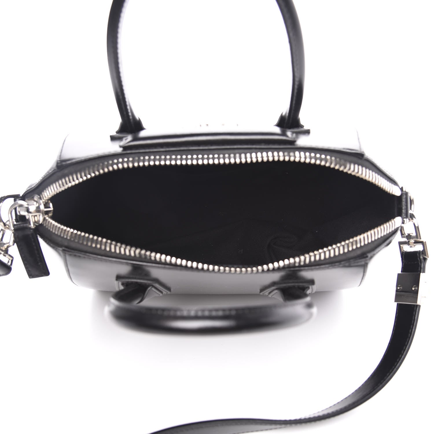 Givenchy Shiny Lord Calfskin Small Antigona Black 5 of 10