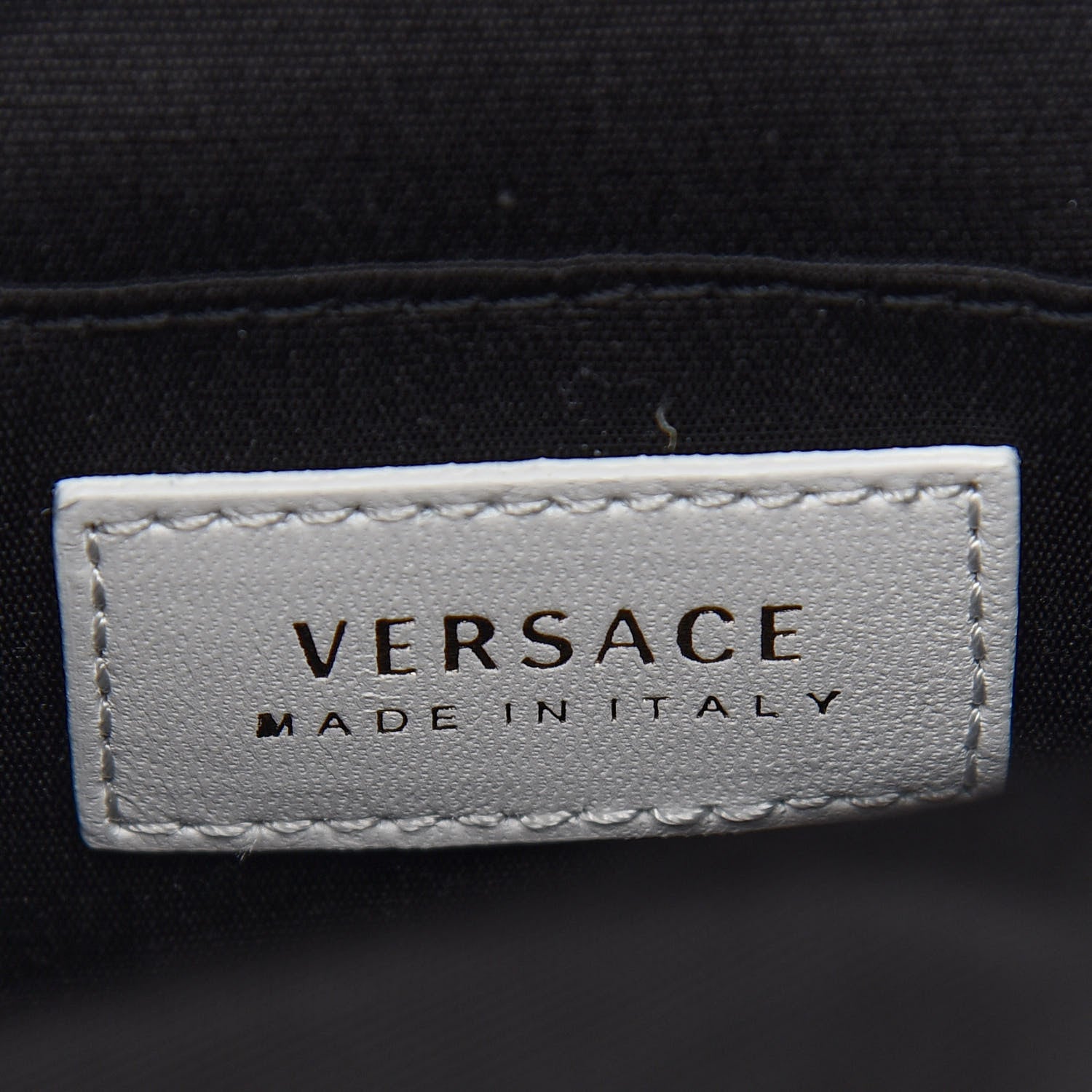 Versace Nappa Quilted Medusa Bucket Bag White 6 of 8
