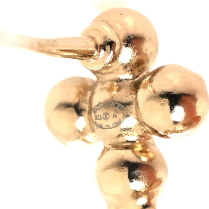 Chanel Crystal CC Drop Earrings Gold 4 of 5