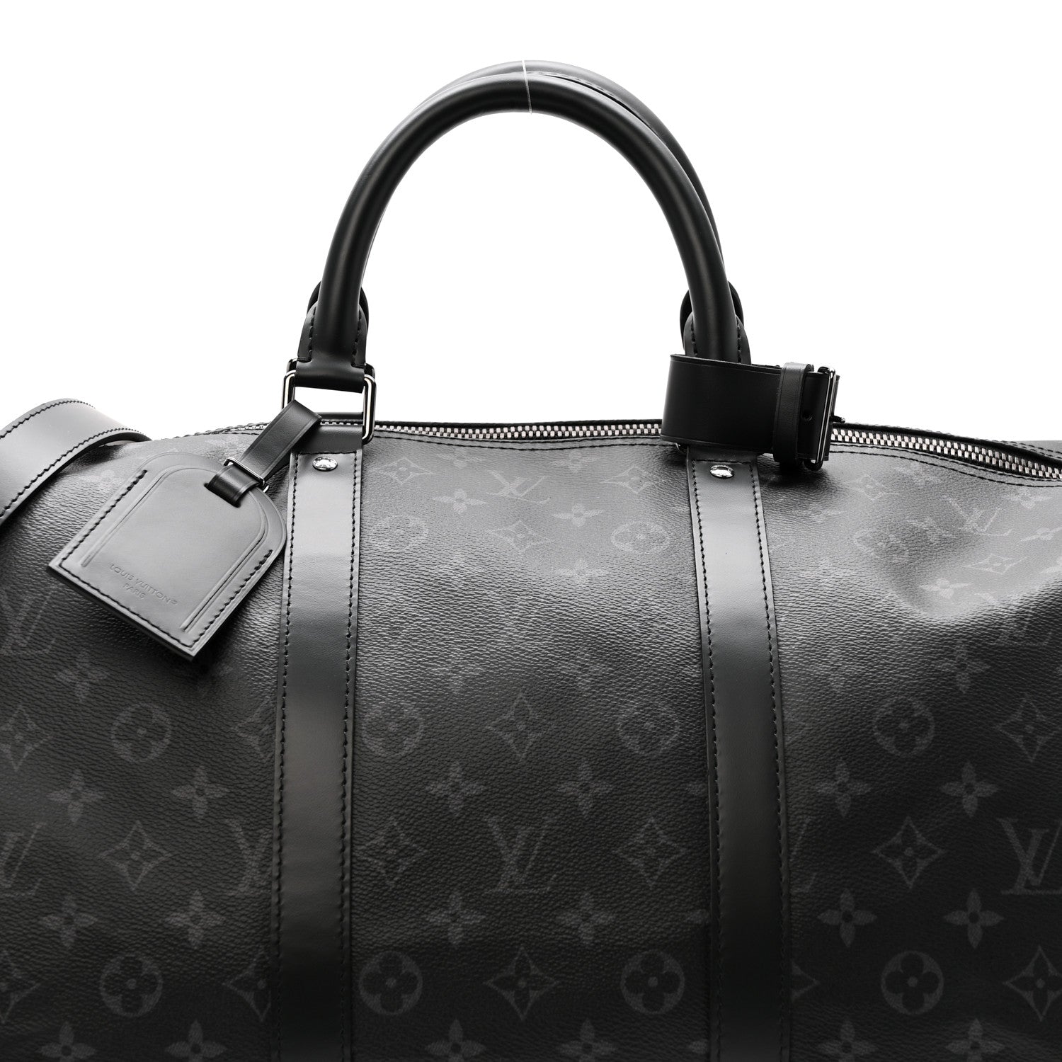 Louis Vuitton Monogram Eclipse Keepall Bandouliere 55 7 of 10