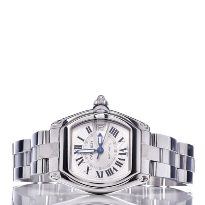 Cartier Stainless Steel 37mm Roadster Automatic Watch 3 of 9