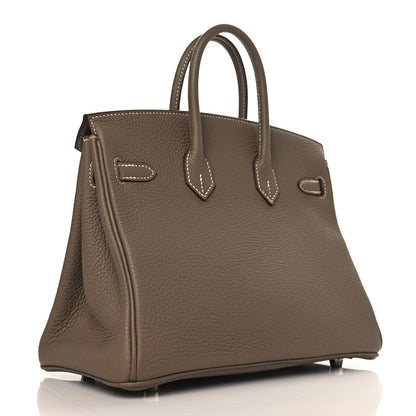 Hermes Togo Birkin 25 Etoupe 4 of 11