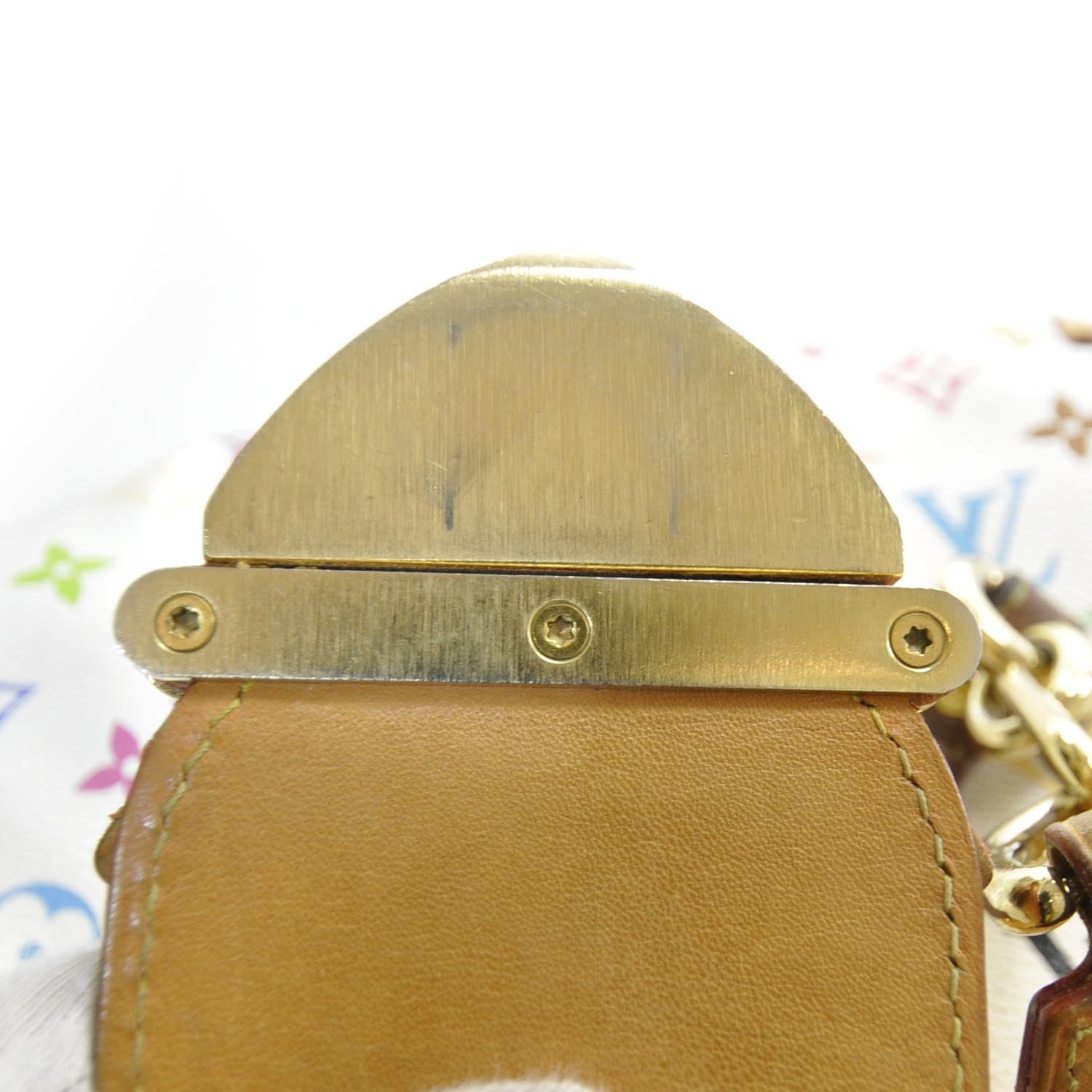 Louis Vuitton Monogram Multicolor Ursula White 9 of 9