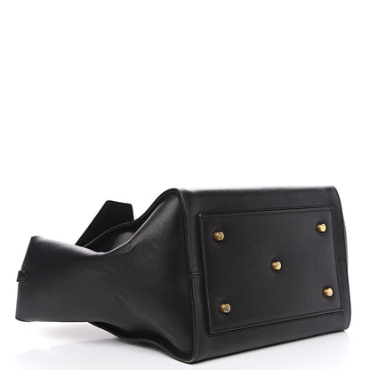 Celine Smooth Calfskin Small Tie Knot Tote Black 3 of 17