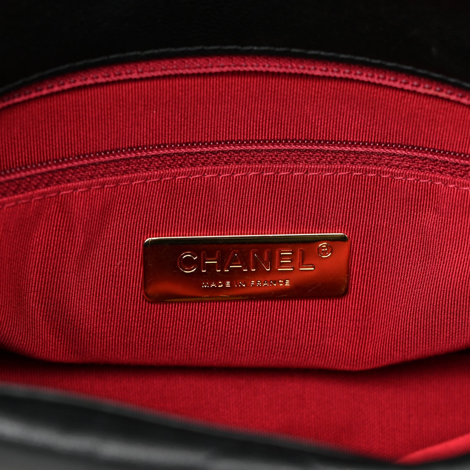 Chanel Goatskin Quilted Large Chanel 19 Flap Black 6 of 12