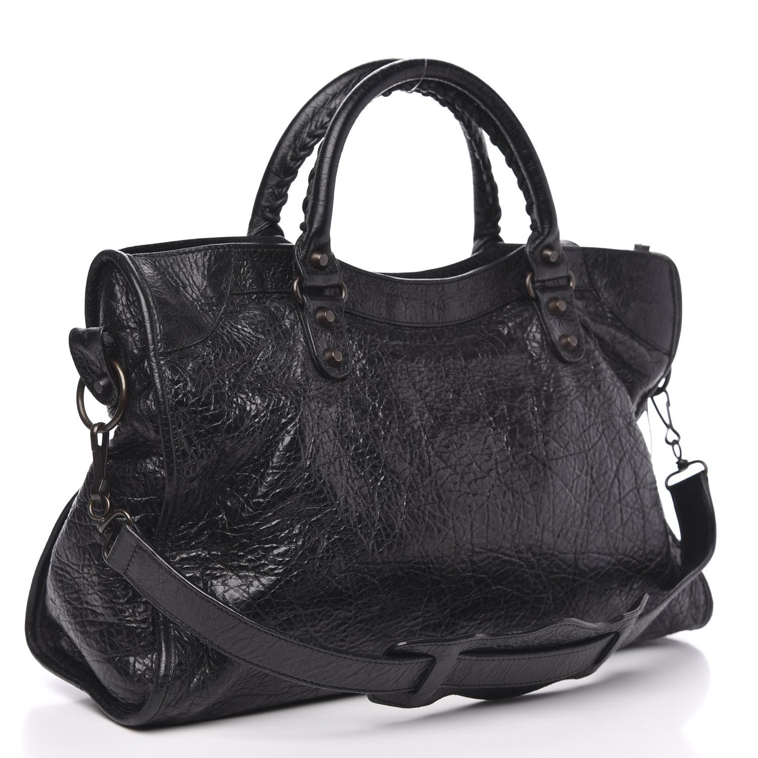 Balenciaga Agneau Classic Hardware City Black 3 of 9