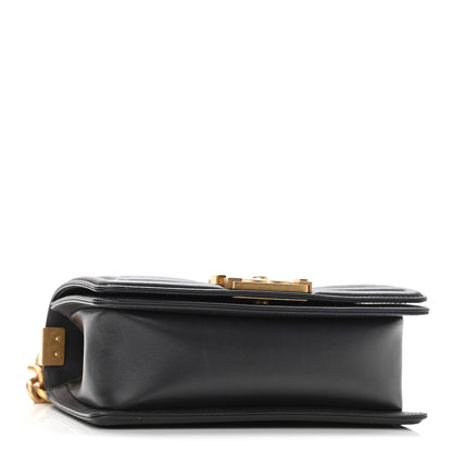 Chanel Calfskin Quilted Small Boy Flap Dark Grey 4 of 11